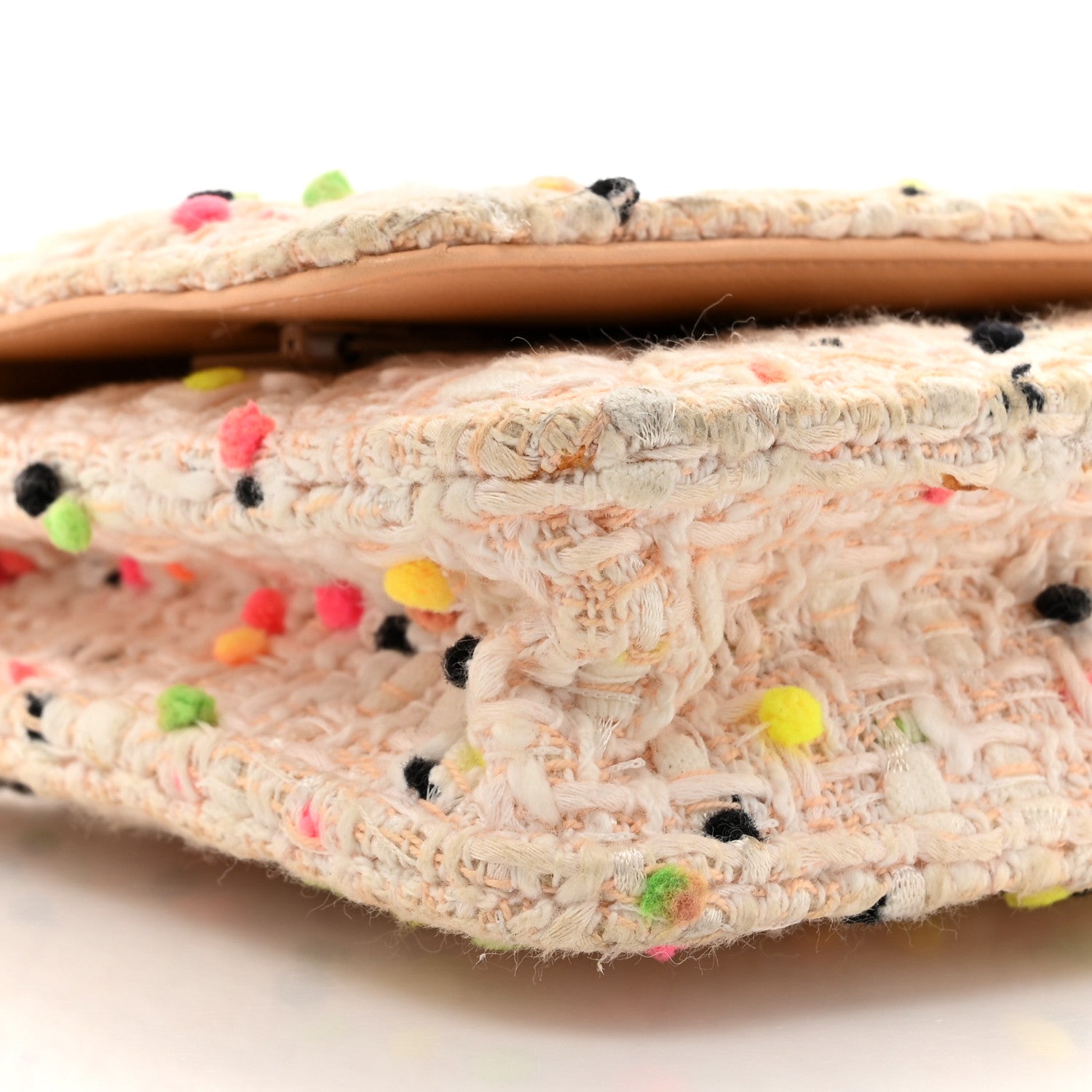 Chanel Candy Cotton Tweed & Beach Ball Wallet On Chain WOC Multicolor 11 of 14