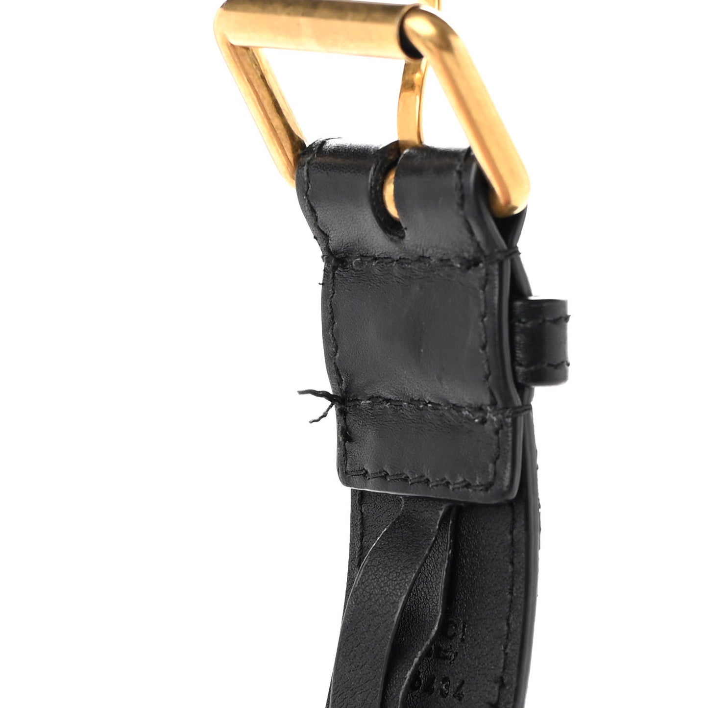 Calfskin Matelasse GG Marmont Belt Bag 85 34 Black