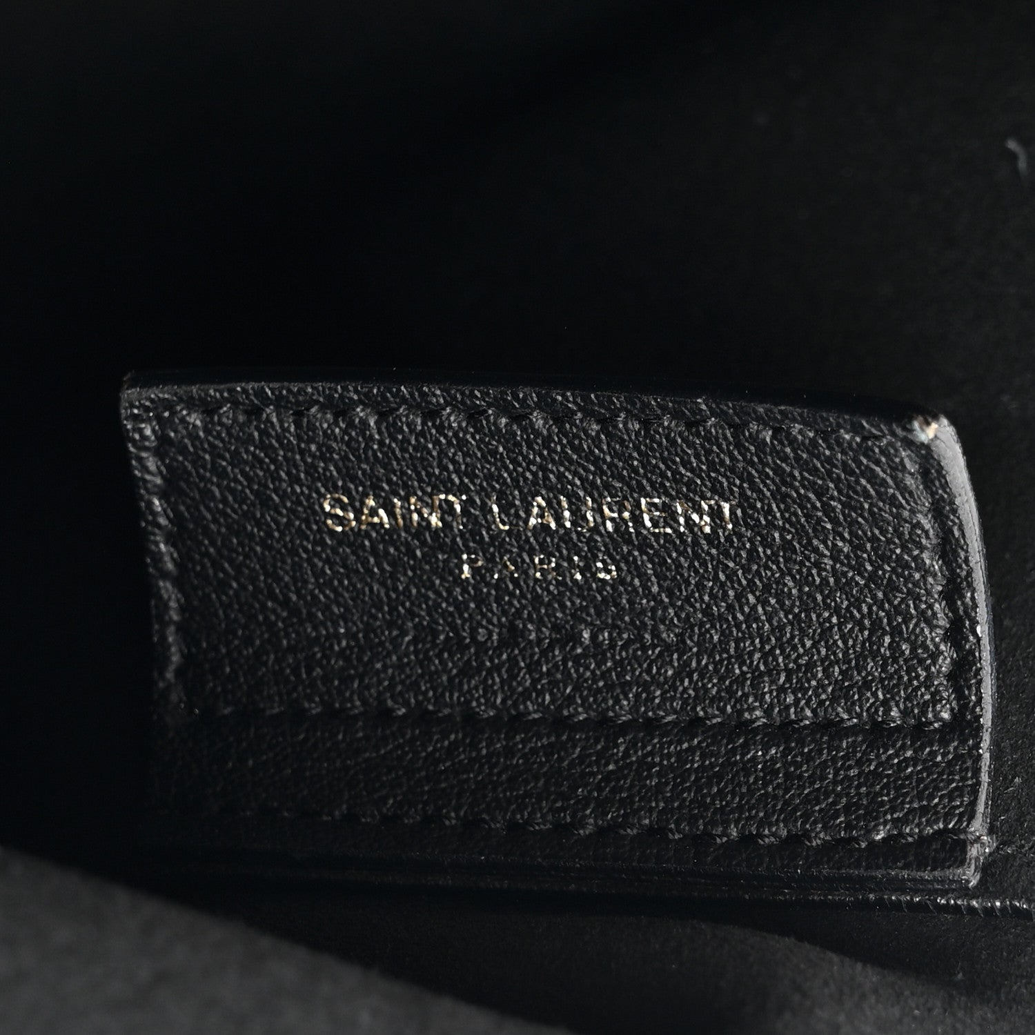 Saint Laurent Calfskin Large Shopping Tote Black 8 of 17