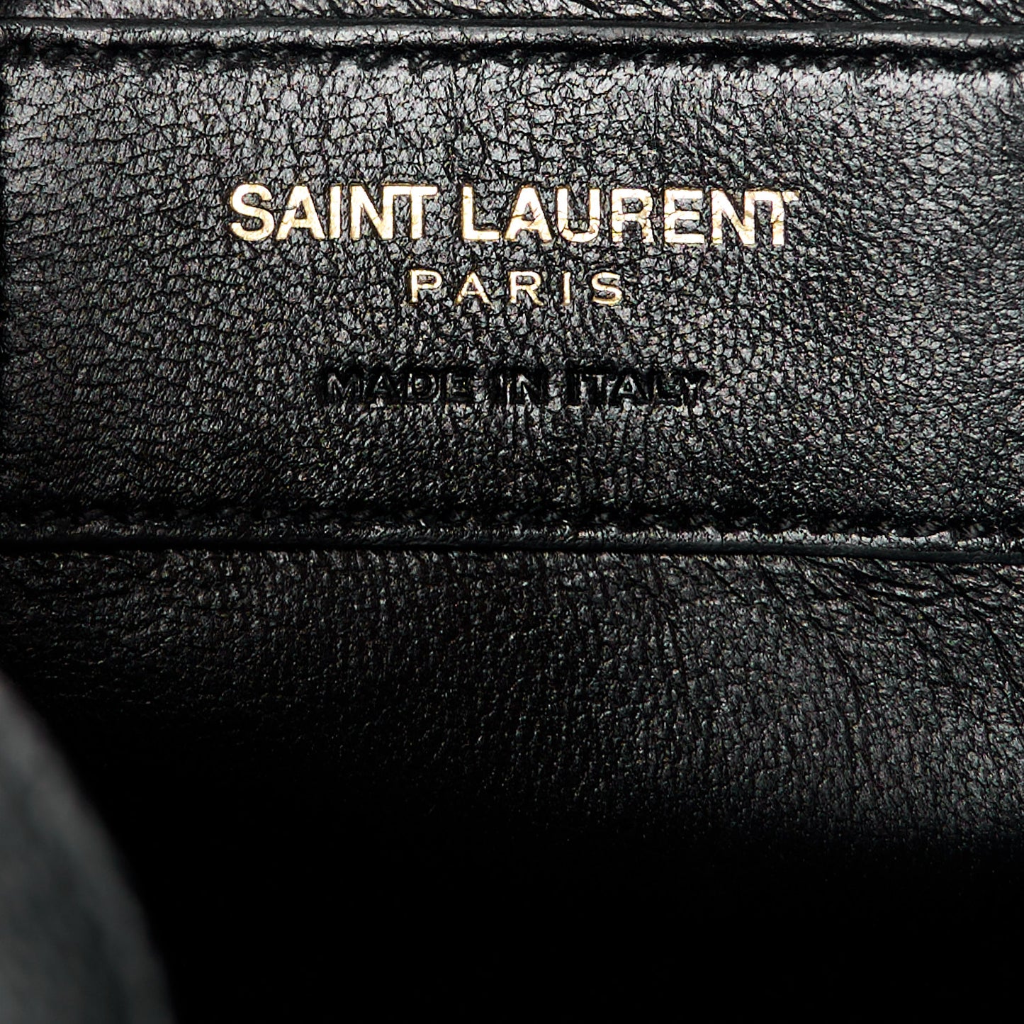 Grain De Poudre Small Classic Monogram Camera Bag Black