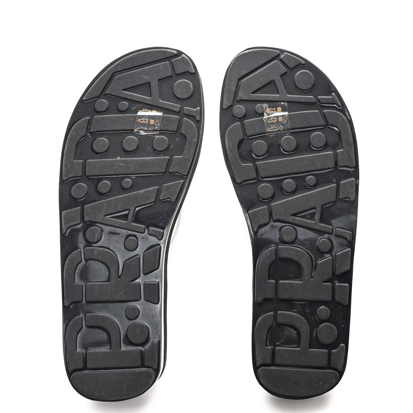 Vernice Thong Sandals 37 Bianco