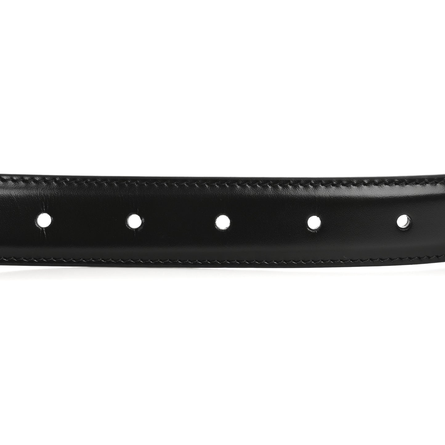 Box Calfskin Small 25mm Triomphe Belt 75 30 Black