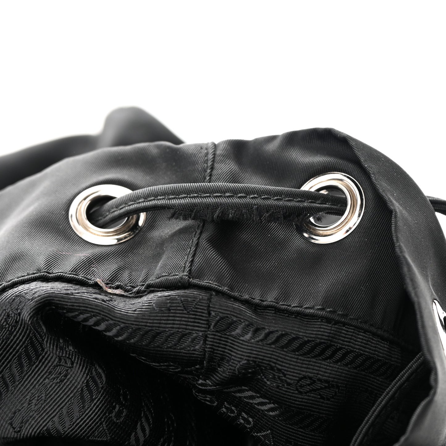 Nylon Vela Large Backpack Black