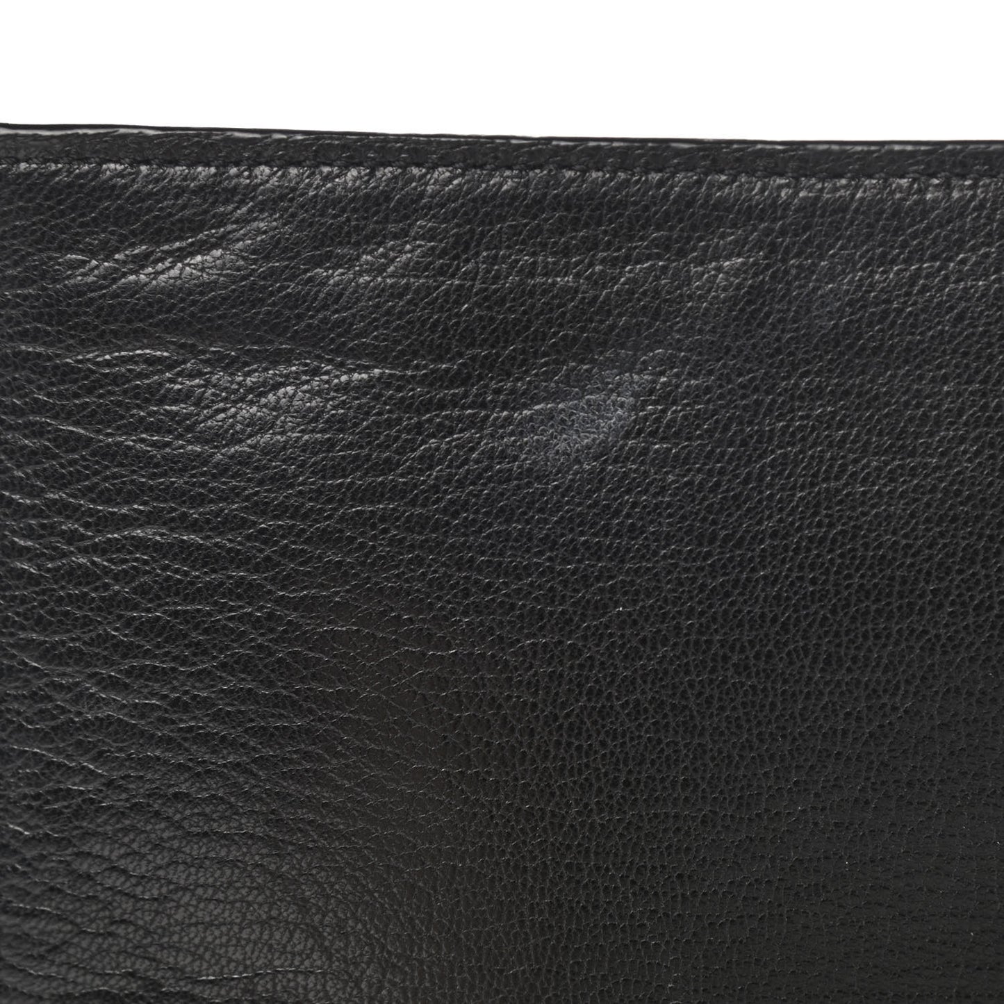 Calfskin Monogram Large Belle De Jour Clutch Black