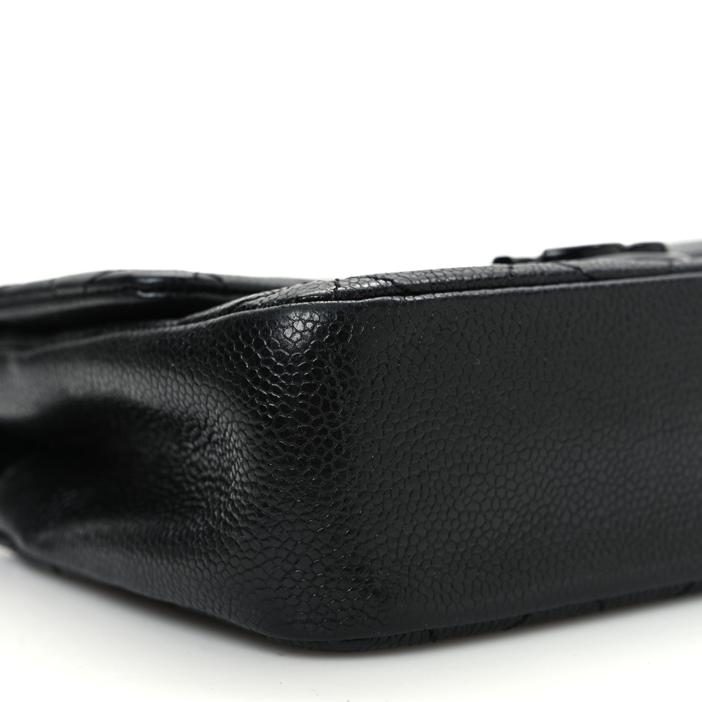 Caviar Quilted Incognito Mini Square Flap Black