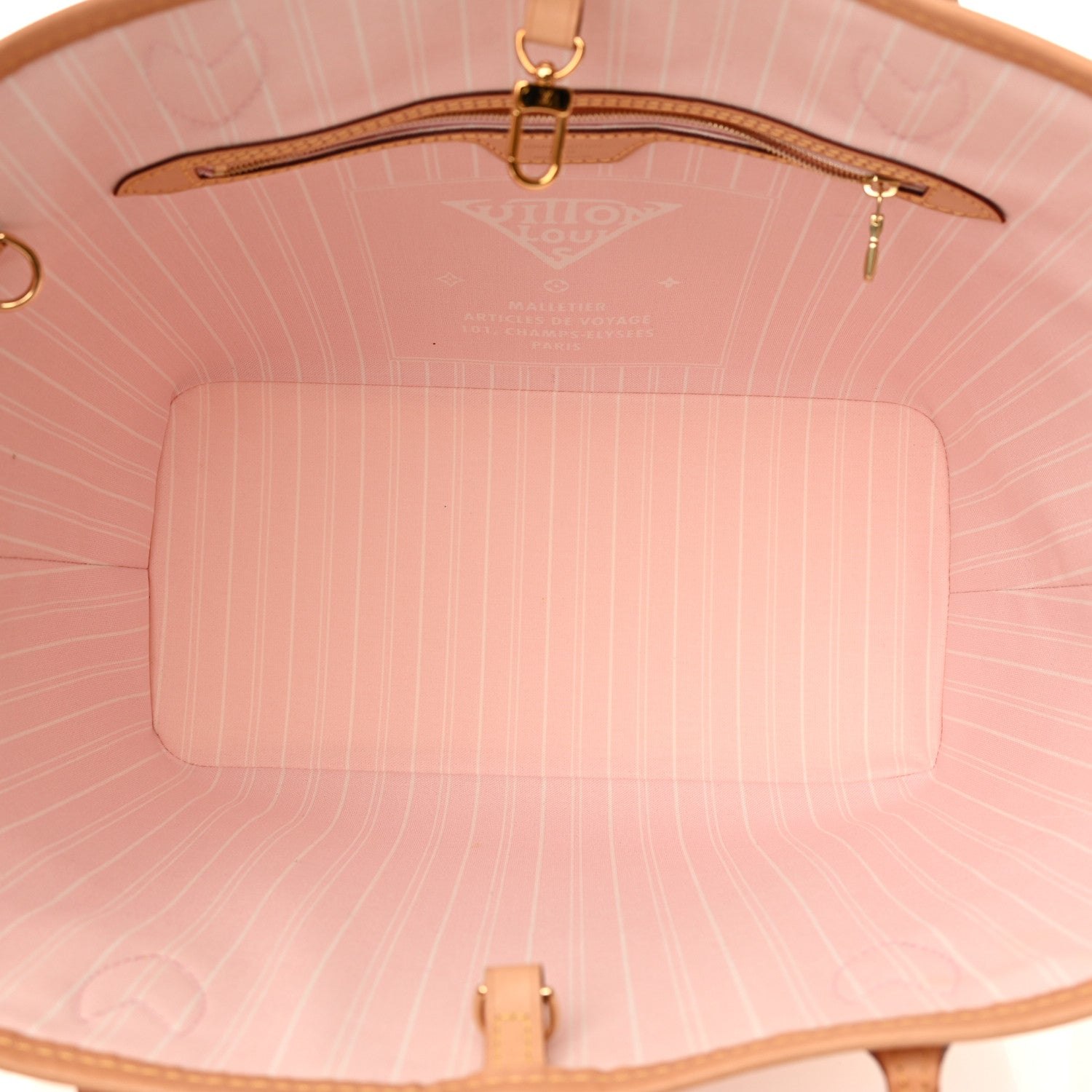 Louis Vuitton Monogram Giant By The Pool Neverfull MM Light Pink 6 of 14