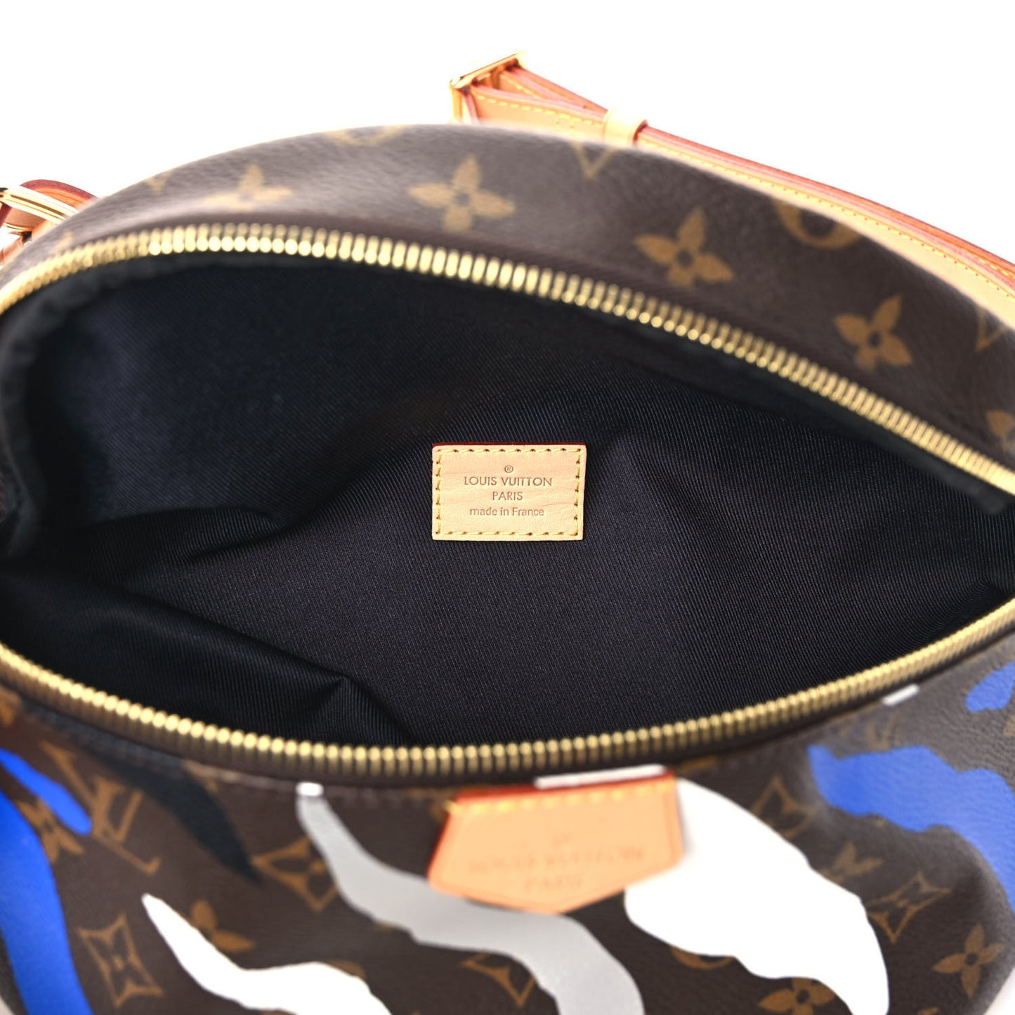 x LOL Monogram Bumbag Blue Silver