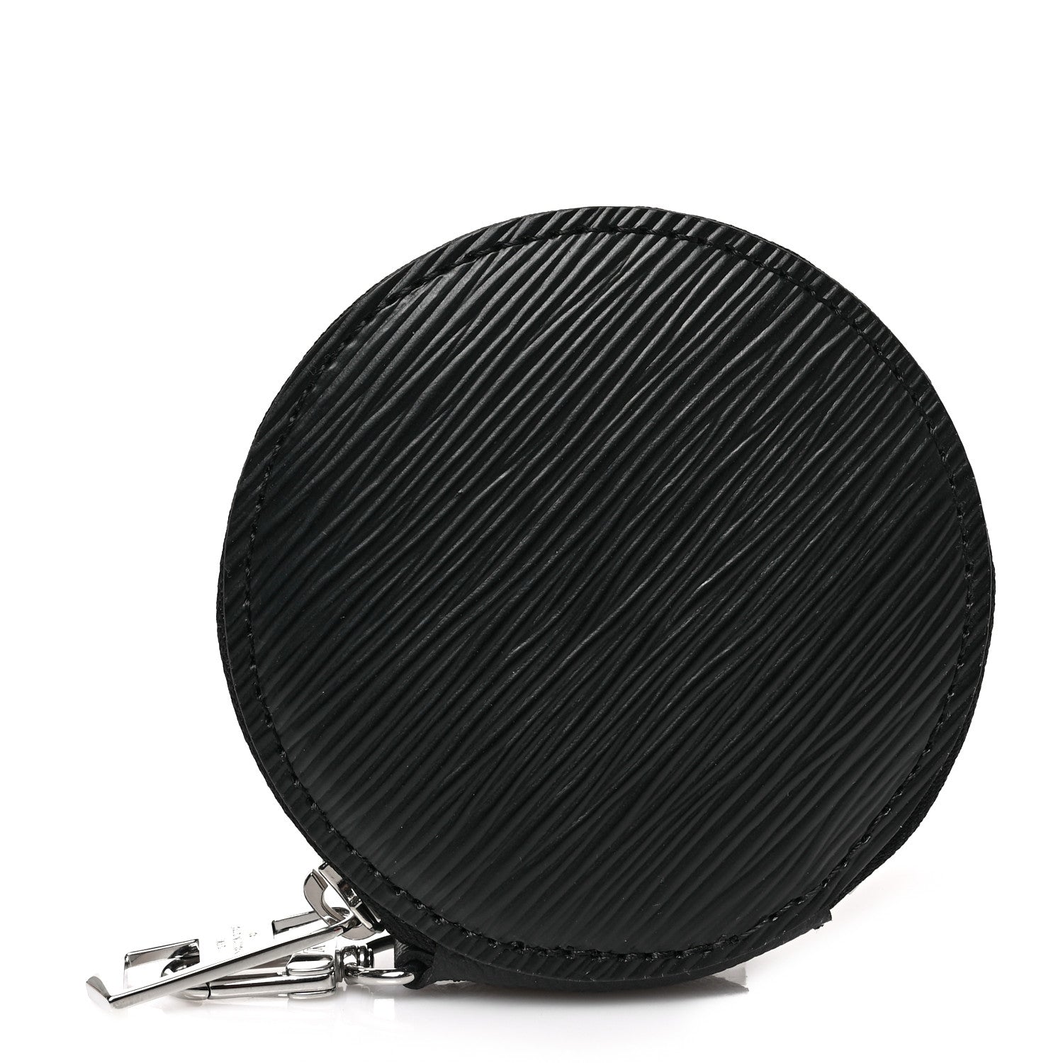 Louis Vuitton Epi Marellini Round Coin Purse Black 1 of 6