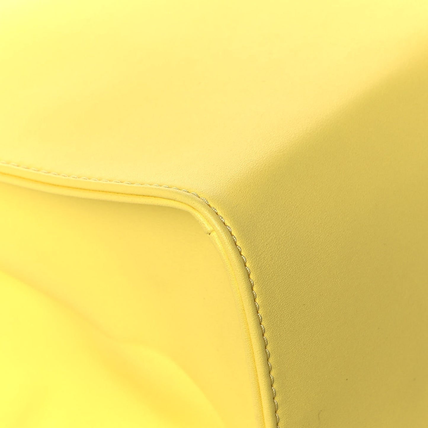 Vegan Leather Medium Shopping Bag Margarine