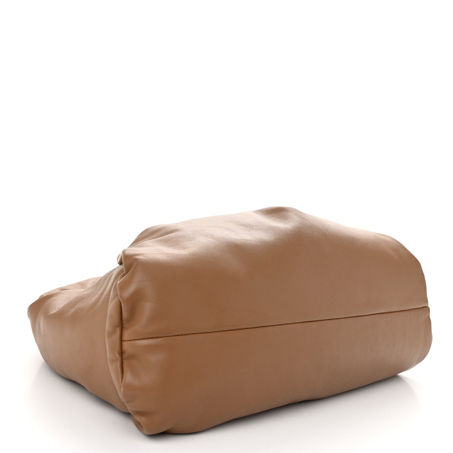 Smooth Butter Calfskin Small The Shoulder Pouch Moutarde