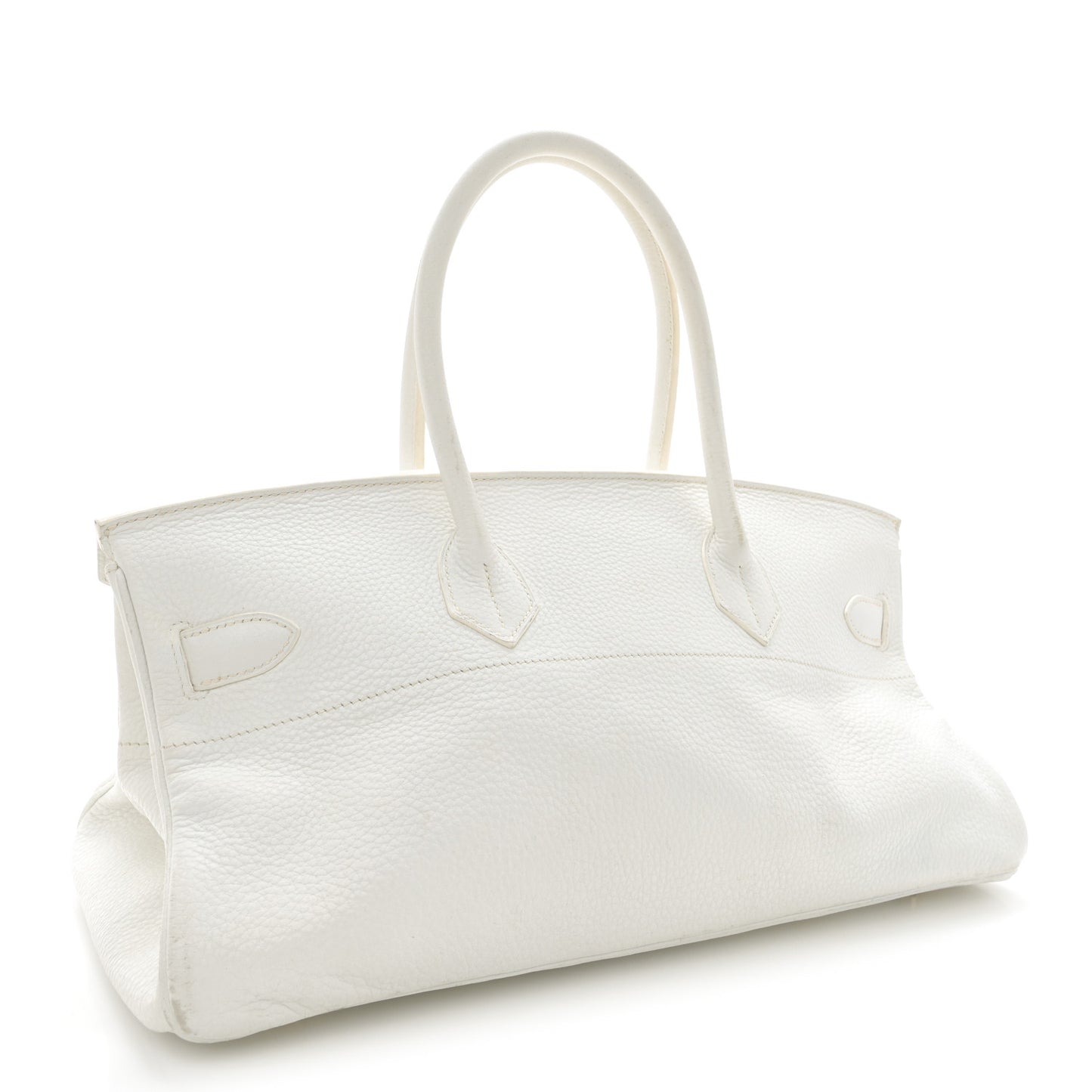 Taurillon Clemence JPG Birkin 42 White