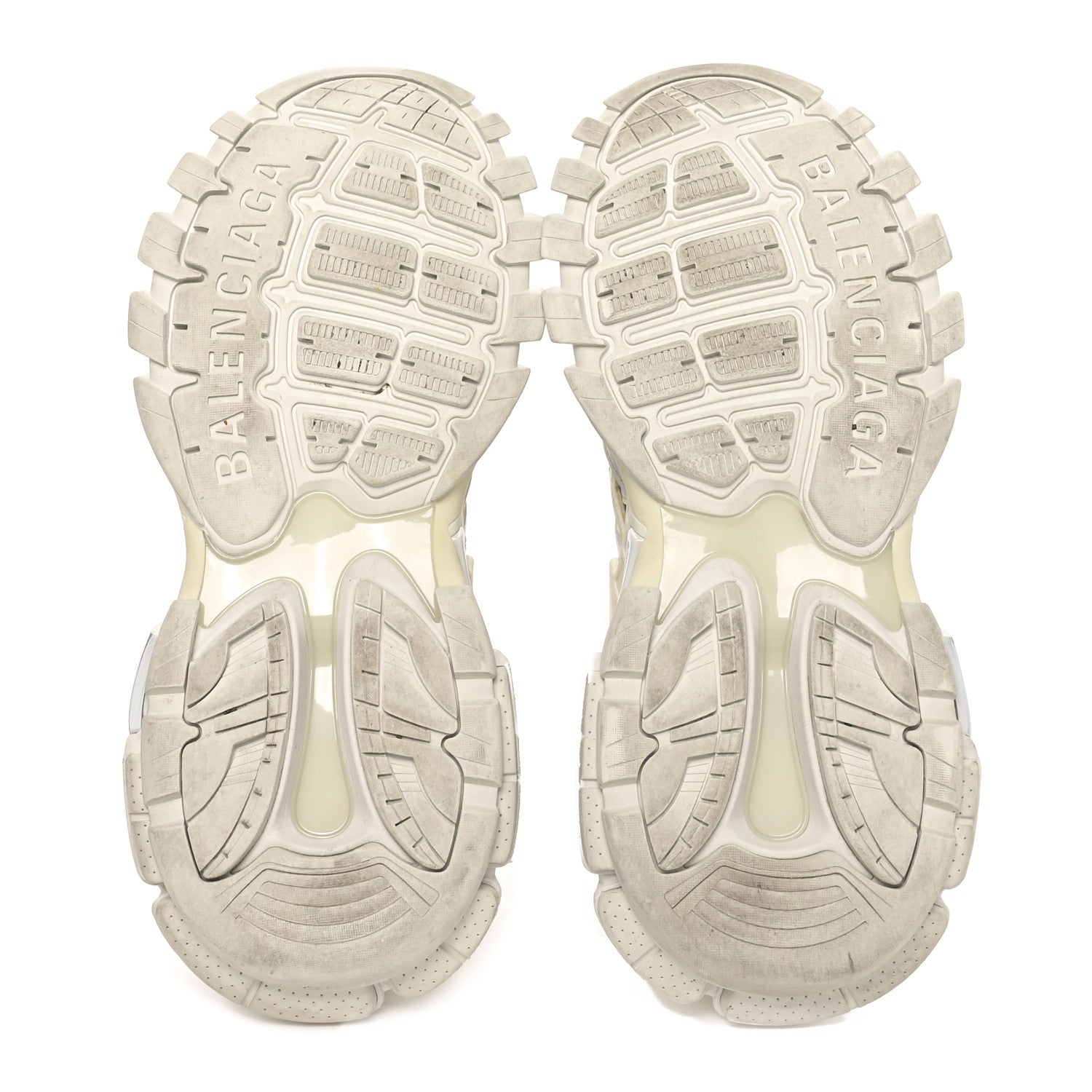 Balenciaga Rubber Mesh Womens Track.2 Open Sneakers 40 White 6 of 8