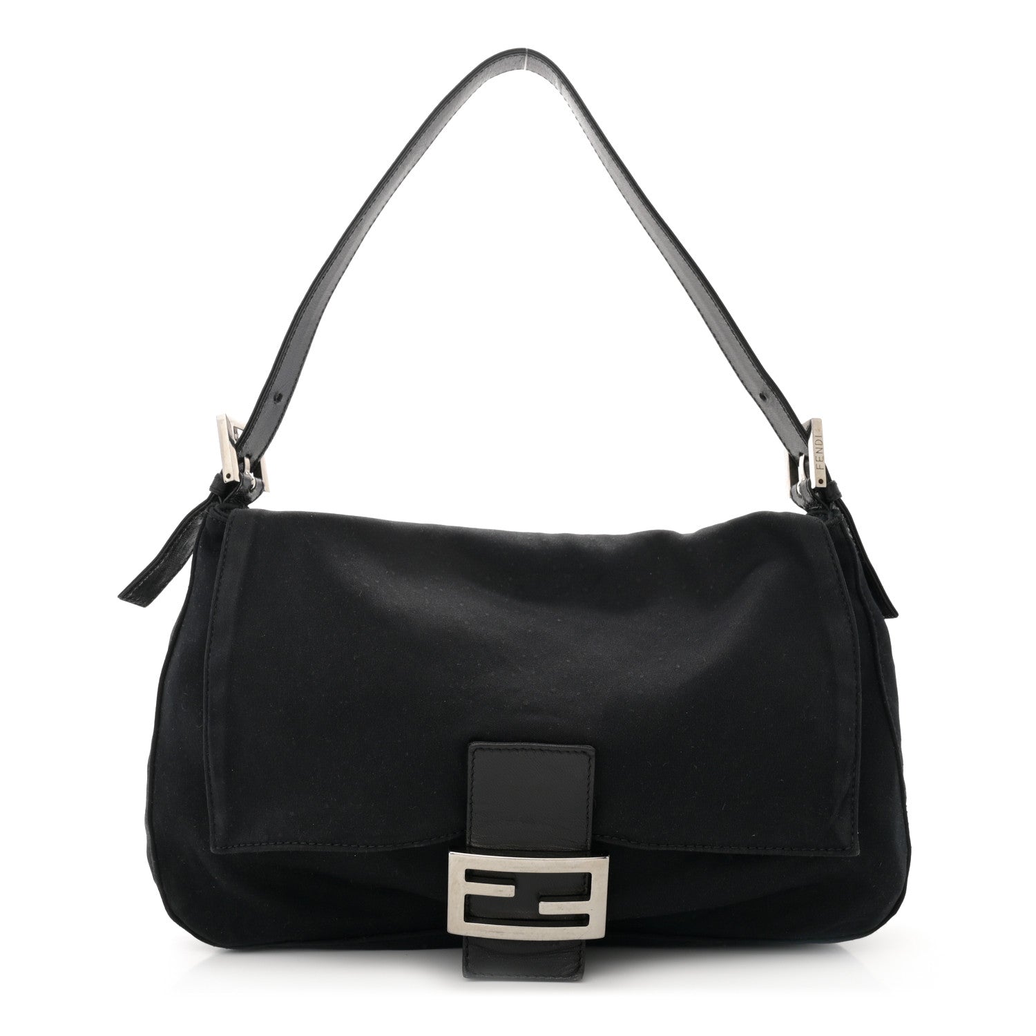 Fendi Neoprene Baguette Black 1 of 13