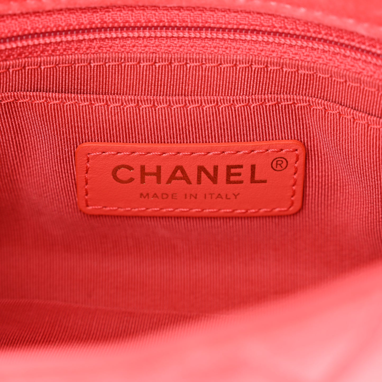 Velvet Quilted Mini Rectangular Pearl Crush Flap Coral