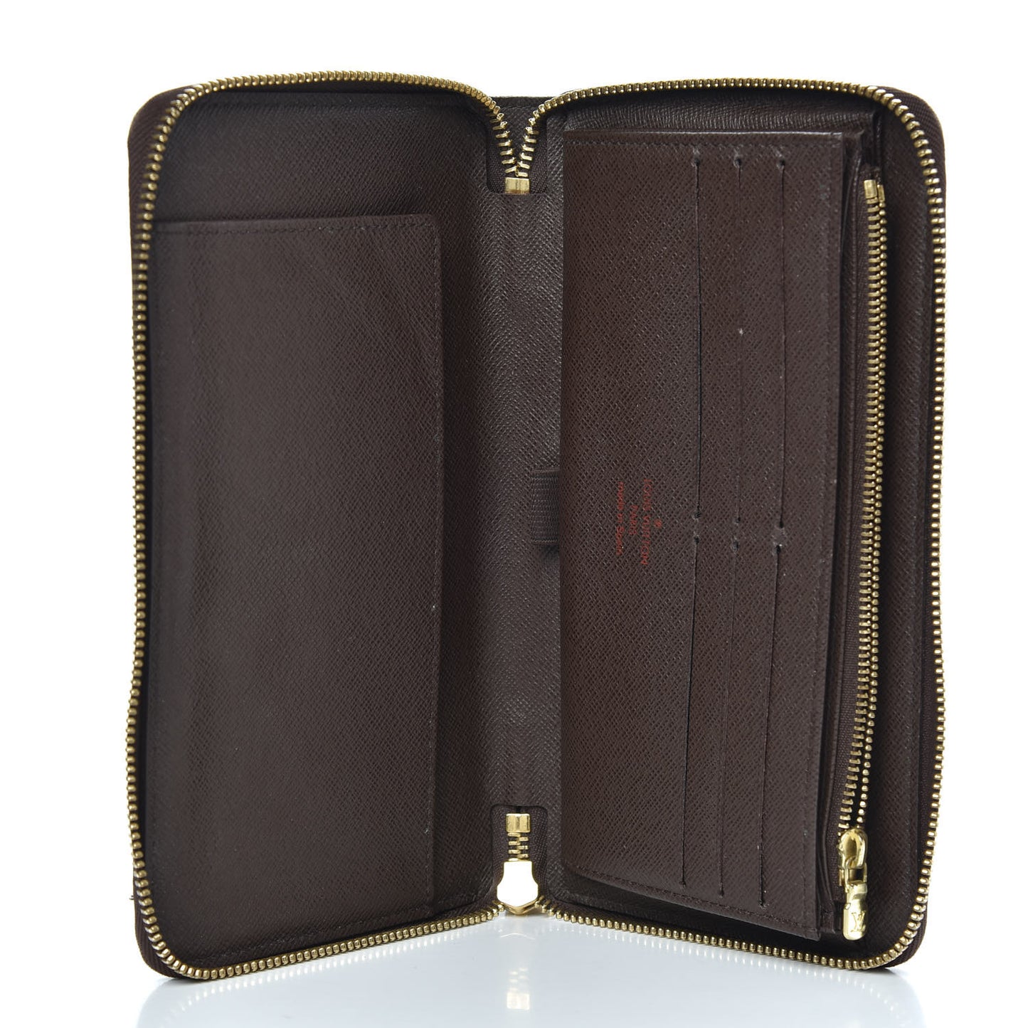 Damier Ebene Zippy Organizer Wallet