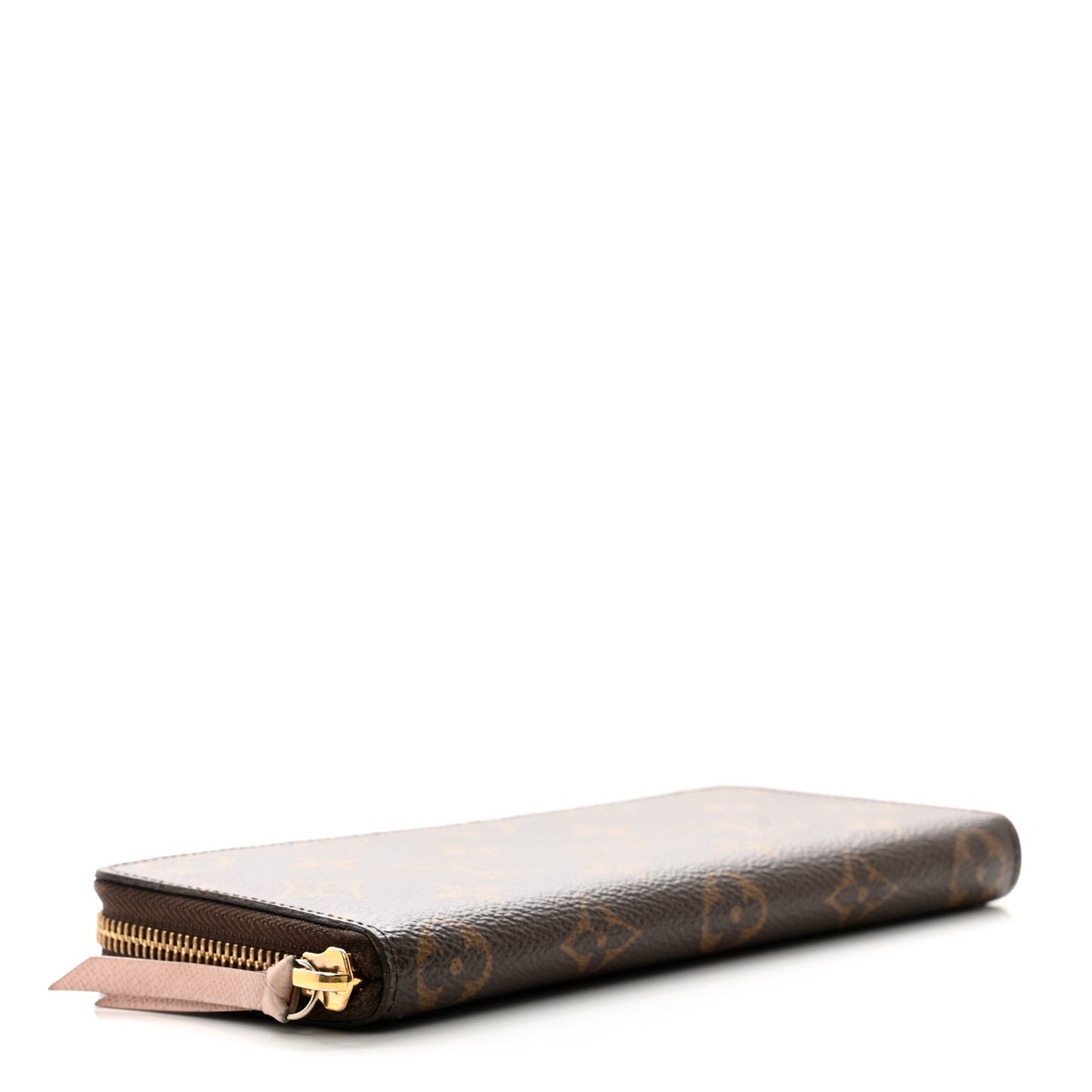 LOUIS VUITTON Monogram Clemence Wallet Rose Ballerine