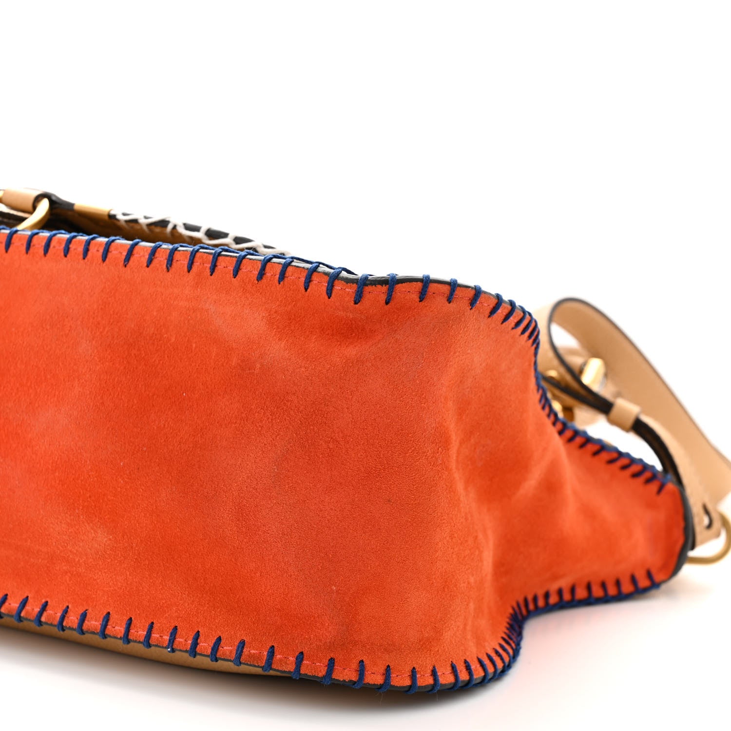 Chloe Calfskin Braided Medium Marcie Double Carry Soft Tan 10 of 11