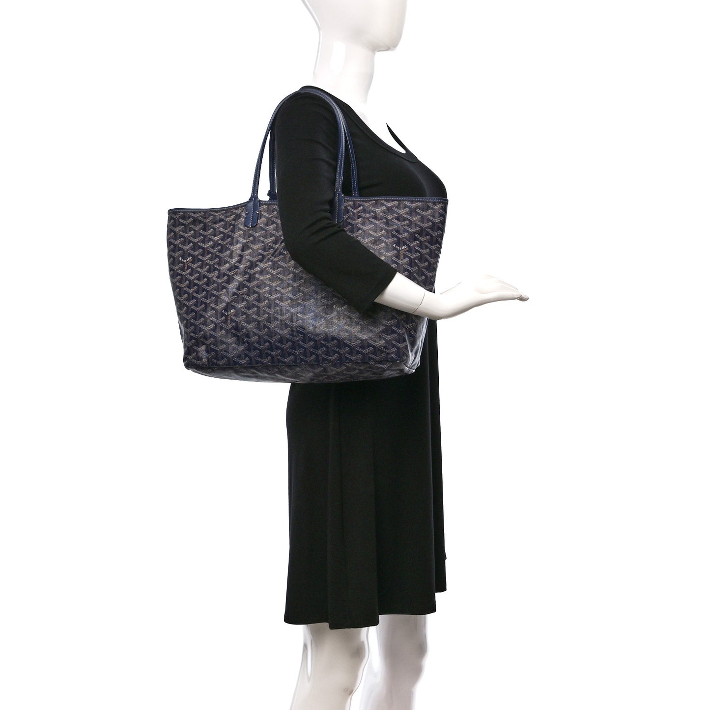 Goyardine Saint Louis PM Navy