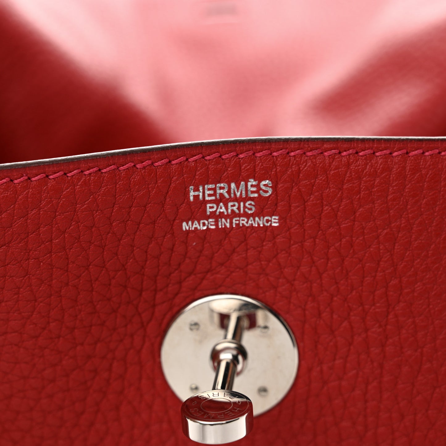 Taurillon Clemence Lindy 30 Rouge Casaque