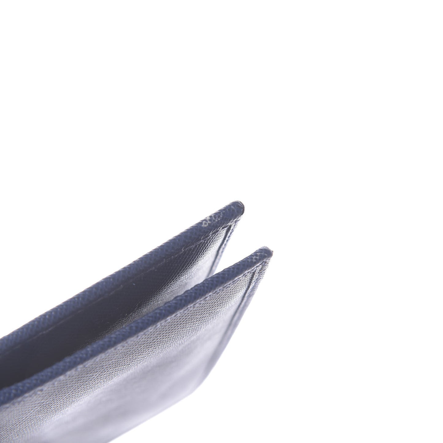 Saffiano Bi-Fold Card Holder Baltico Bleuette