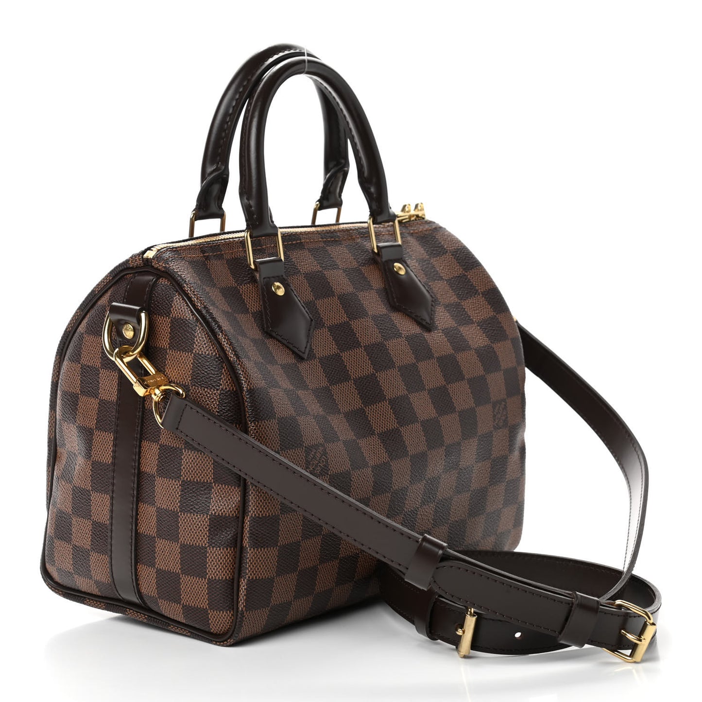 Damier Ebene Speedy Bandouliere 25