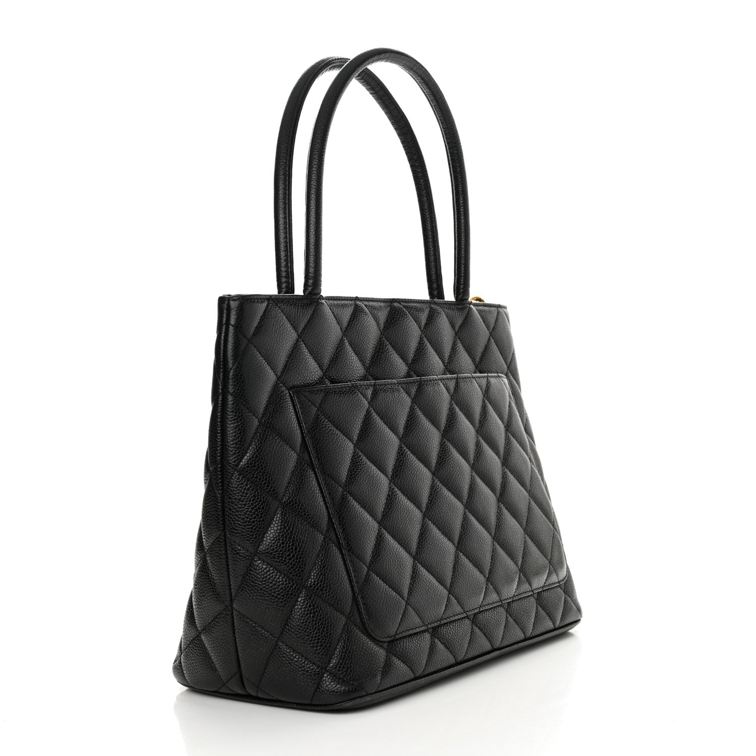 Chanel Caviar Quilted Medallion Tote Black 3 of 15