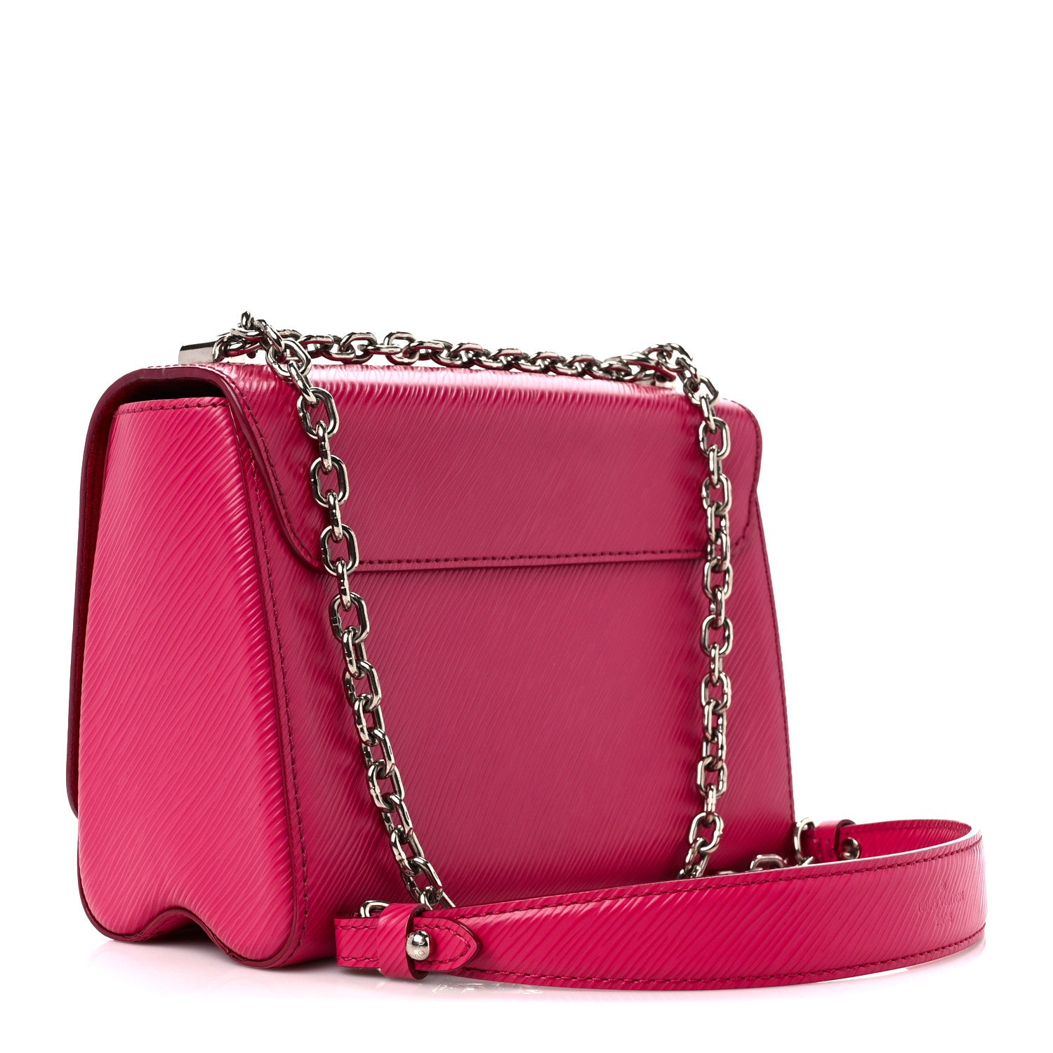 Louis Vuitton Epi Twist Shoulder Bag MM Hot Pink 4 of 11