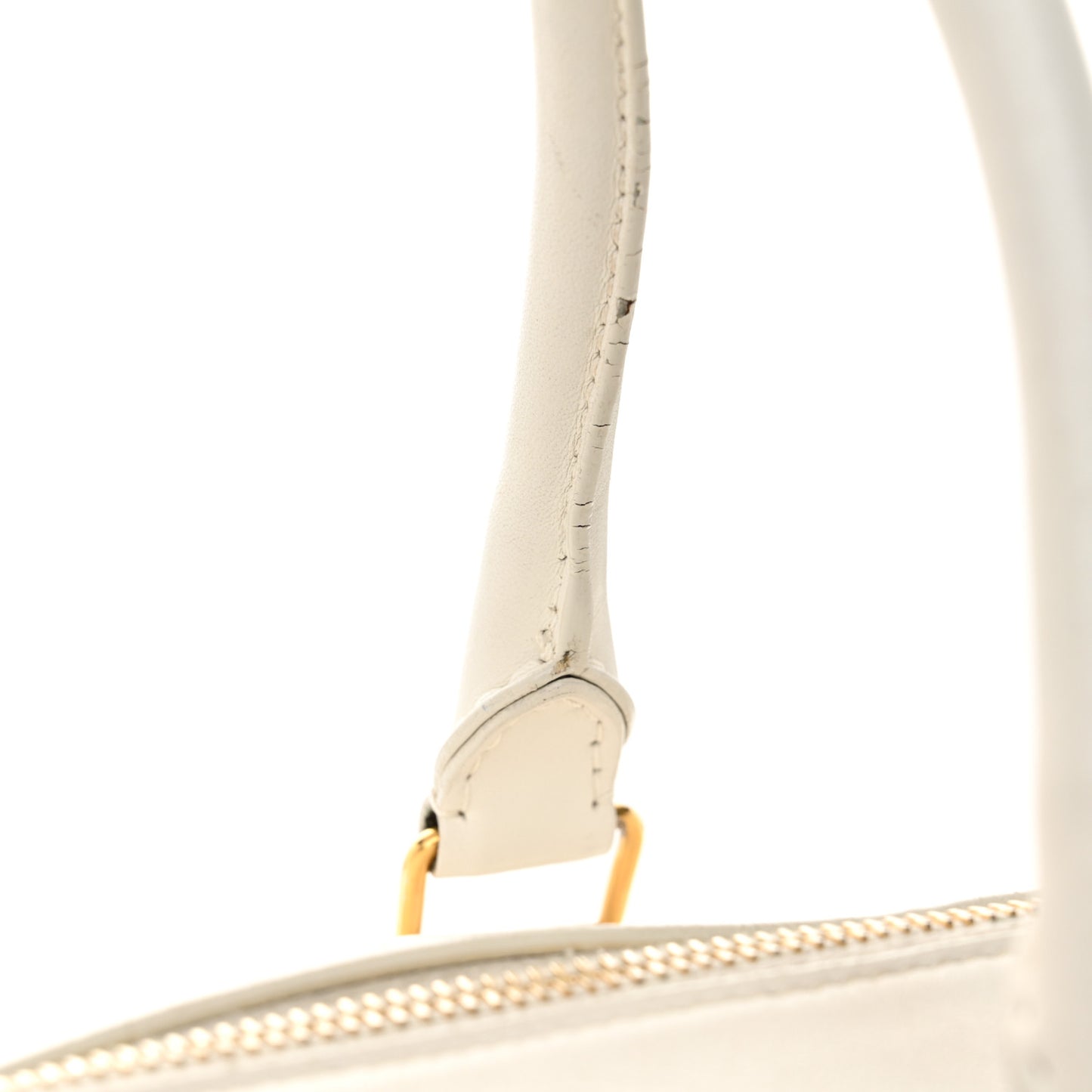 Calfskin Classic Duffle 12 Bag White