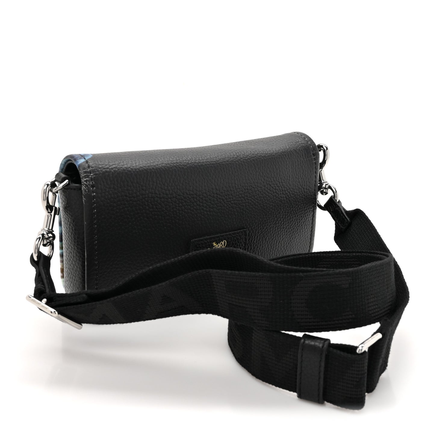 X WIZARD OF OZ Grained Calfskin Emerald City The Mini Bag Black Multicolor