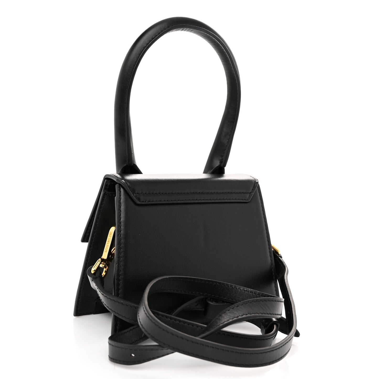 Smooth Calfskin Le Chiquito Moyen Black