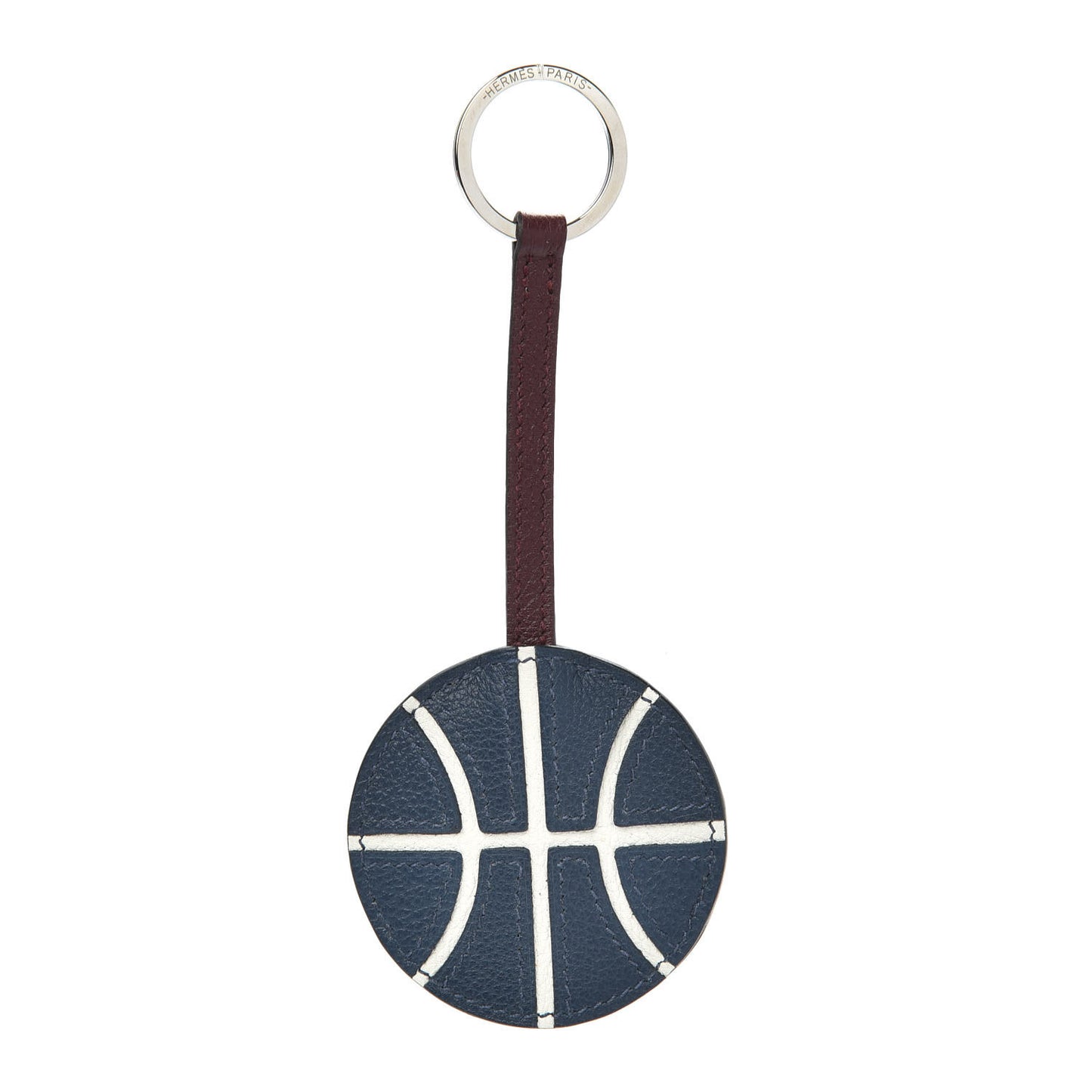 Evercolor Basketball Key Ring Bleu De Malte White Bordeaux