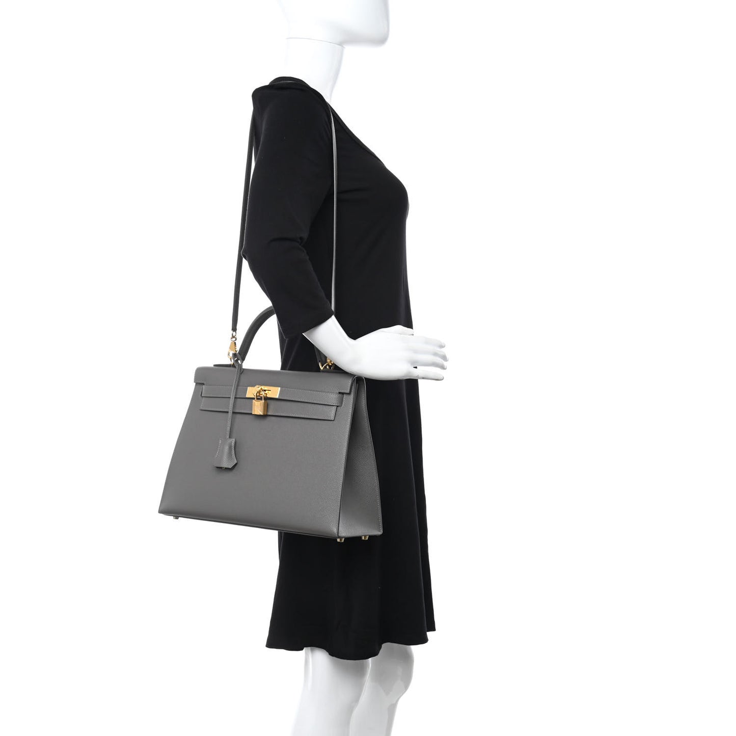 Epsom Kelly Sellier 32 Gris Meyer