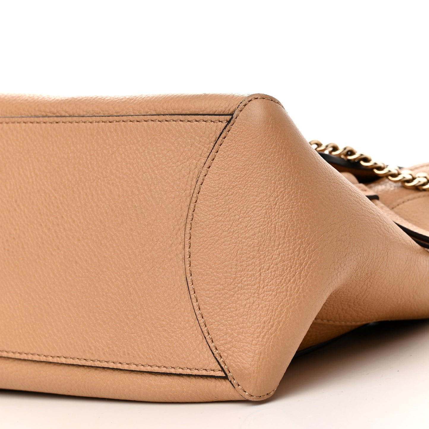 Calfskin Small Faye Day Shoulder Bag Blush Nude