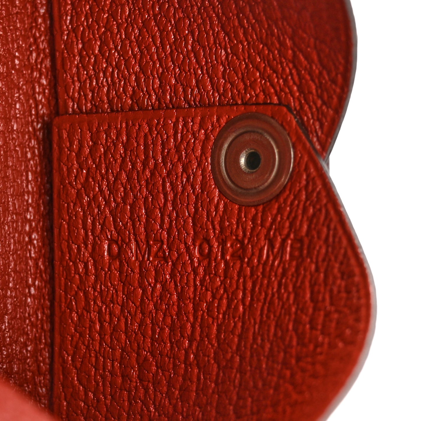 Chevre Mysore Verso Calvi Card Case Bleu Brume Brique