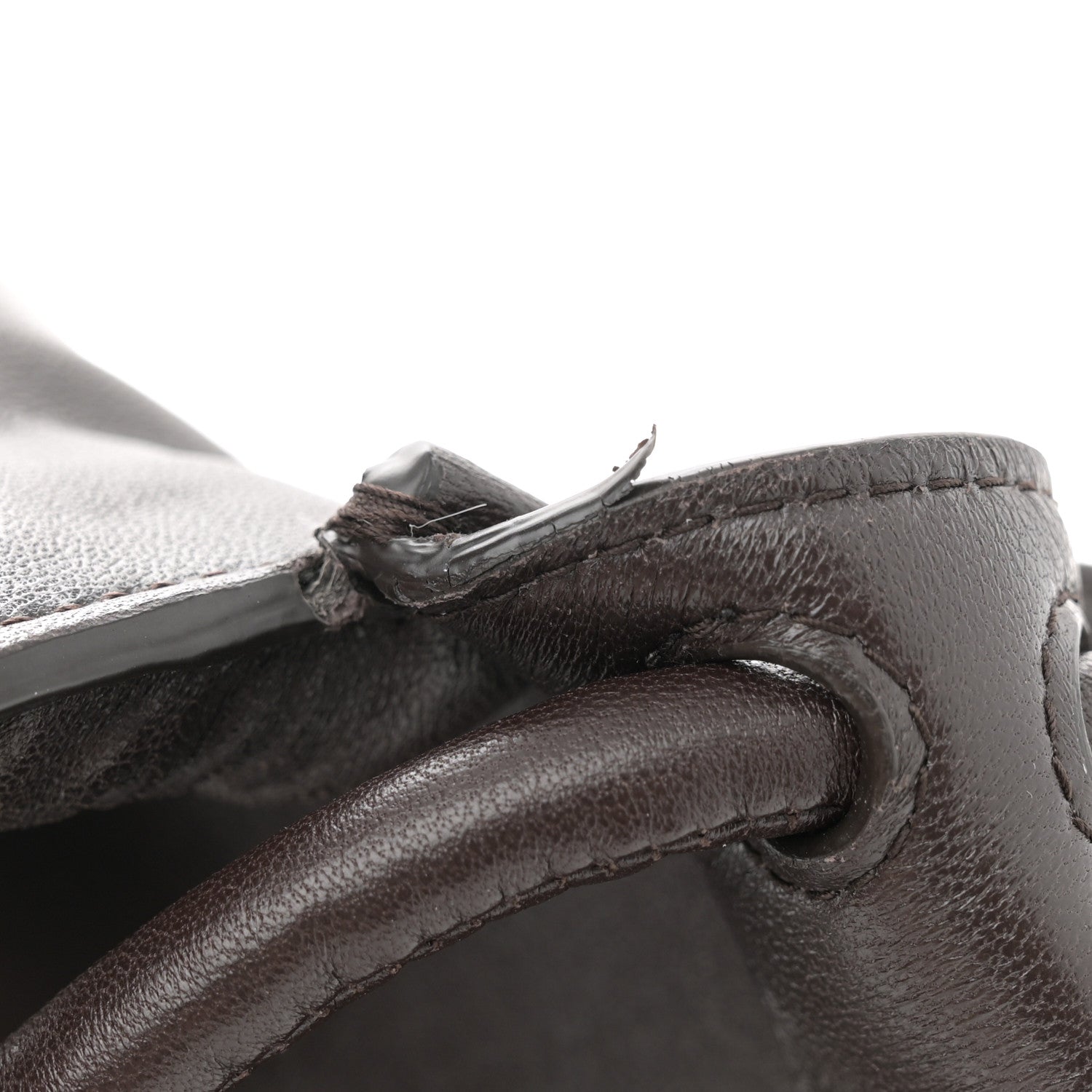 Bottega Veneta Lambskin Small Beak Triangle Flap Shoulder Bag Fondant 10 of 12