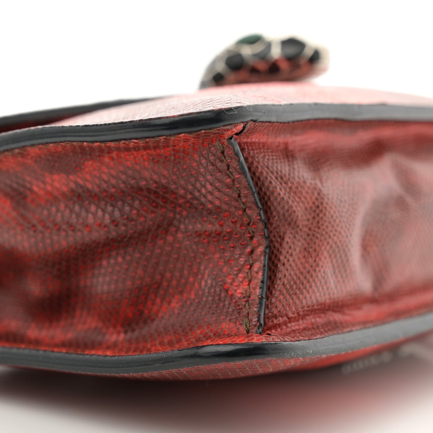 Karung Serpenti Forever Small Shoulder Bag Red