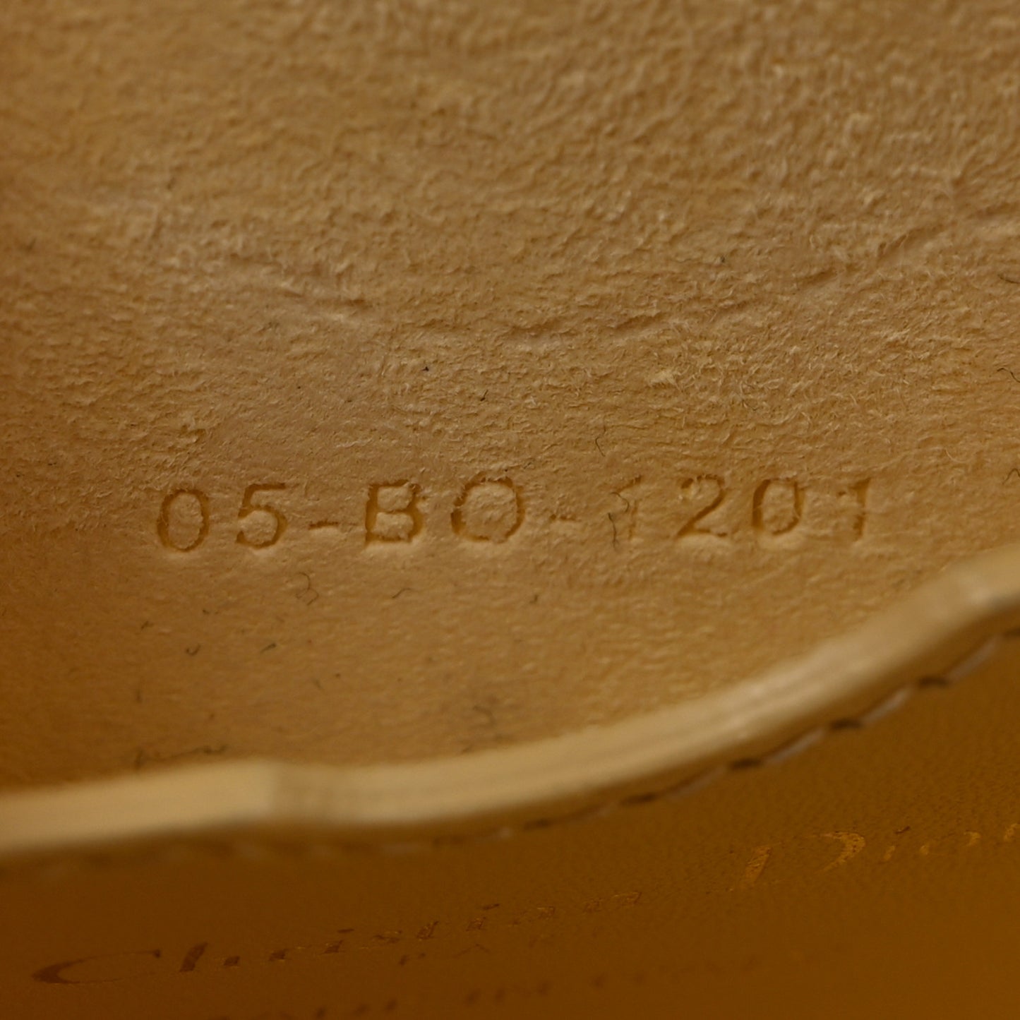 Box Calfskin East West Bobby Bag Pale Yellow