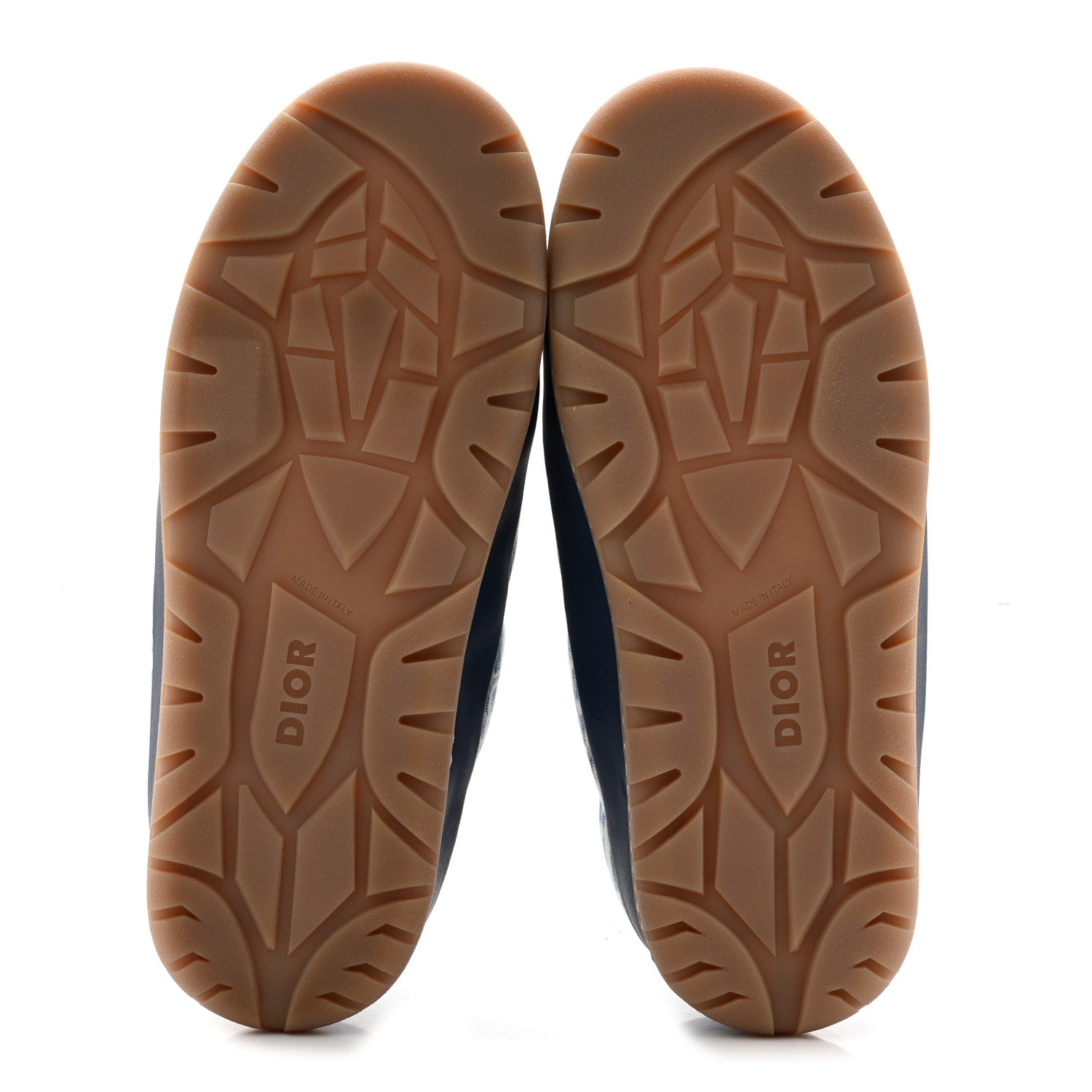 Christian Dior Nylon Oblique Mens Puffy Slippers 41 Blue White 6 of 13