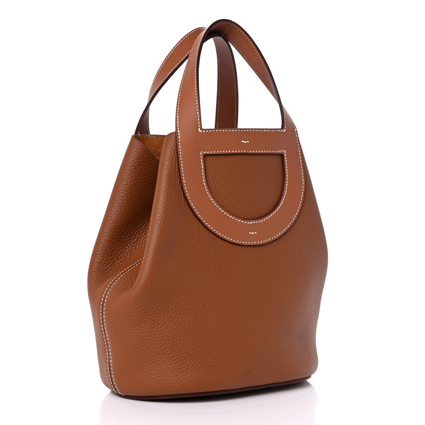 Taurillon Clemence Swift In-The-Loop 23 Bag Gold