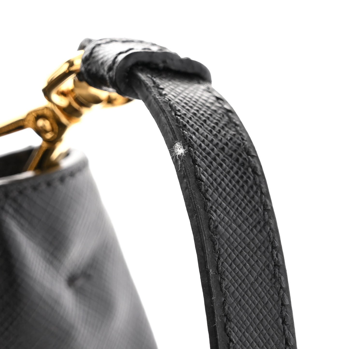 Saffiano Lux Medium Tote Black