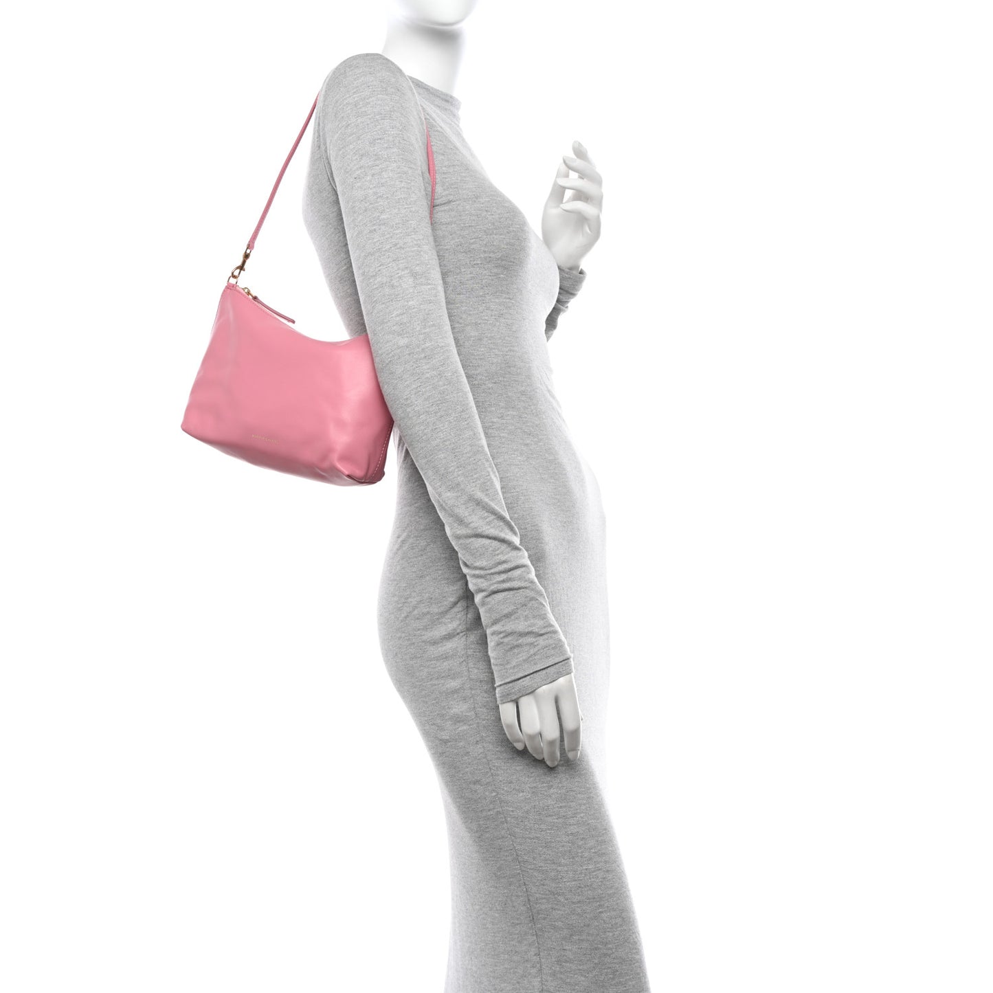 Lambskin Hera Crossbody Bag Flamingo