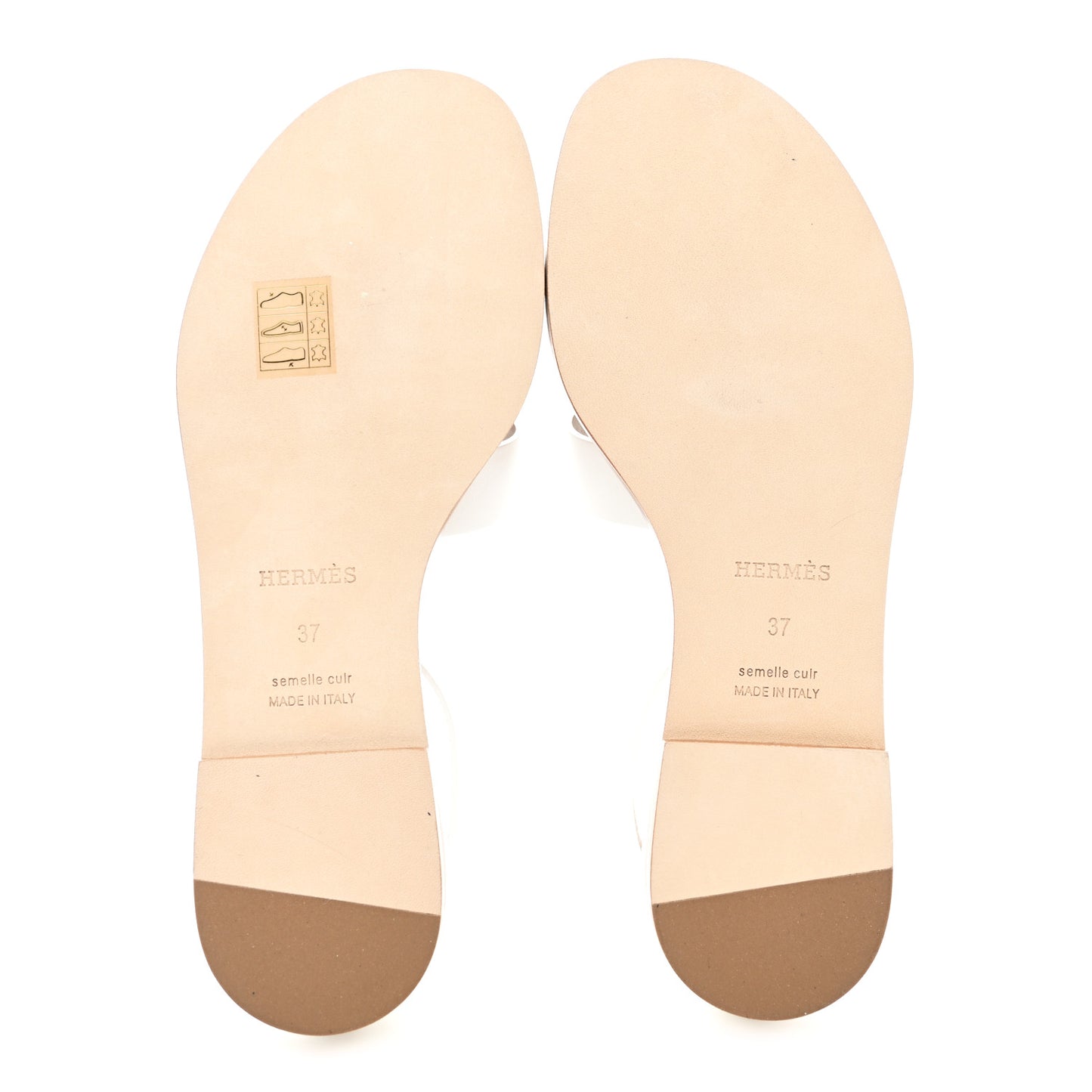 Epsom Santorini Sandals 37 White
