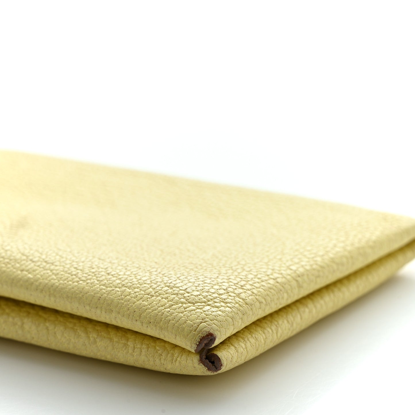 Chevre Mysore Calvi Card Case Limoncello