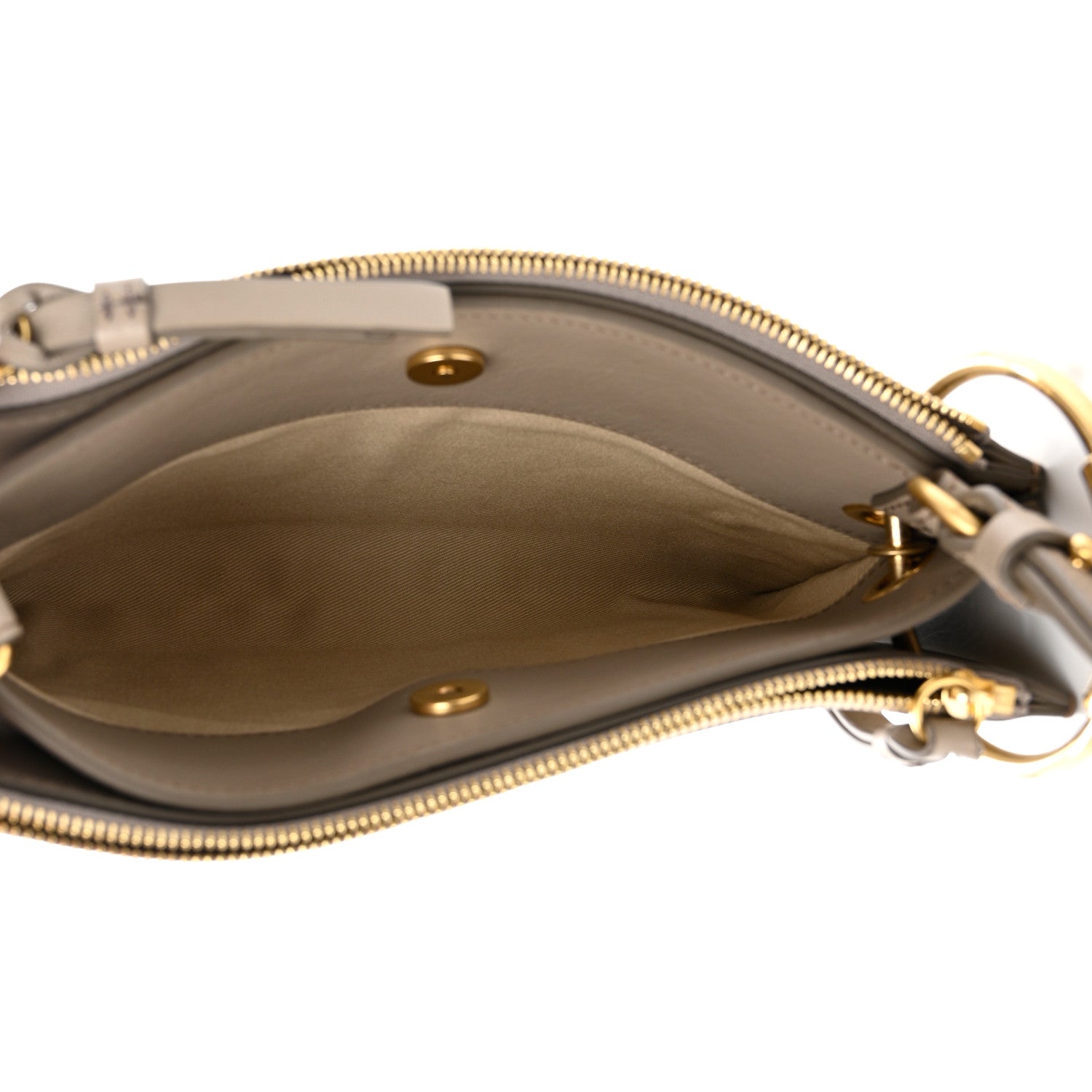 Chloe Calfskin Suede Mini Roy Bag Motty Grey 5 of 10