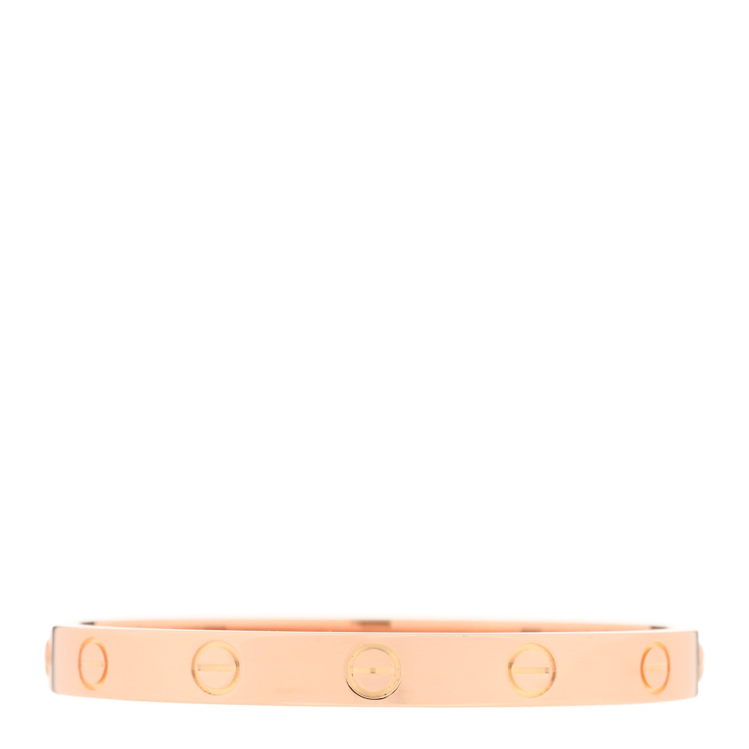 Cartier 18K Pink Gold LOVE Bracelet 15 2 of 5