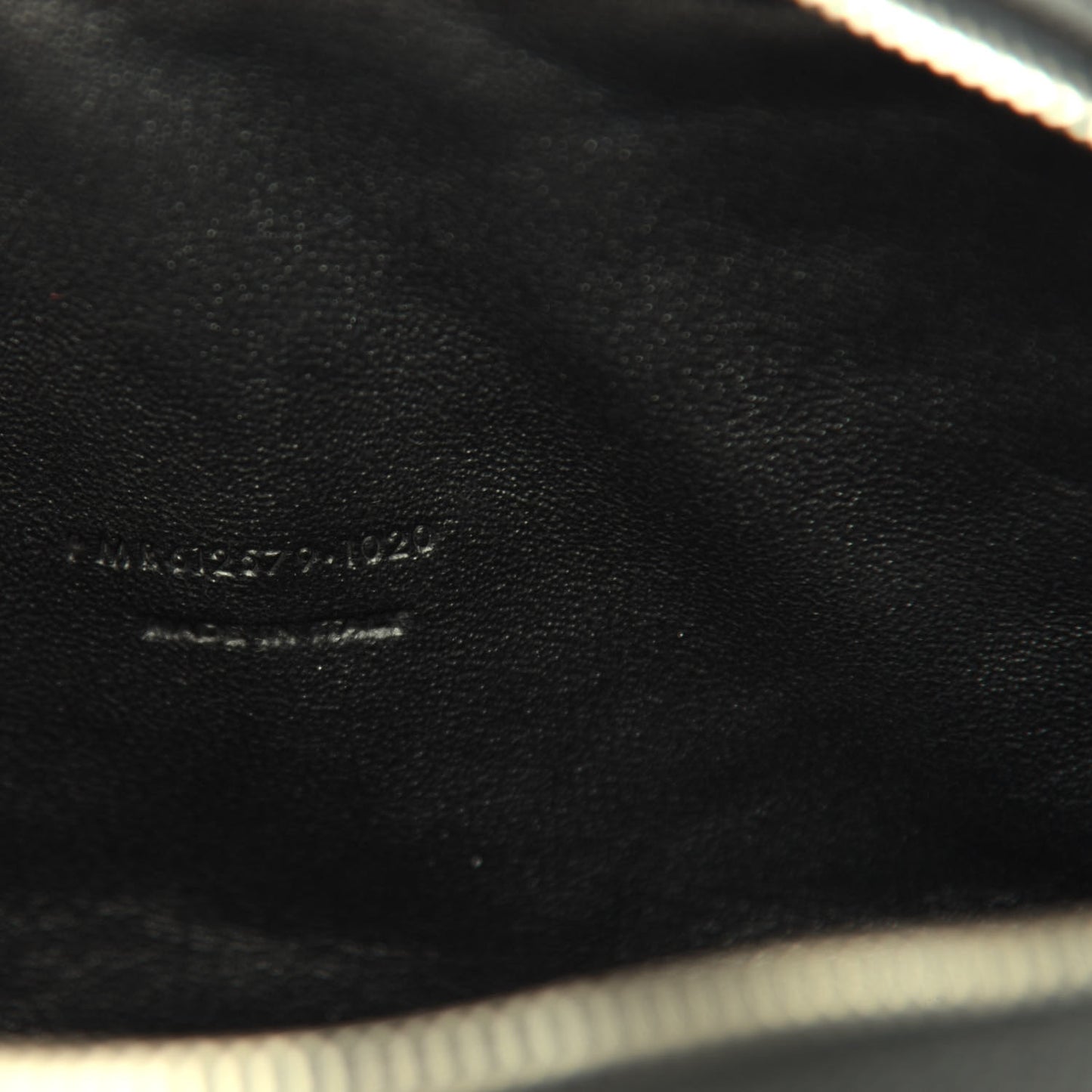 Grain De Poudre Matelasse Monogram Mini Lou Camera Bag Black