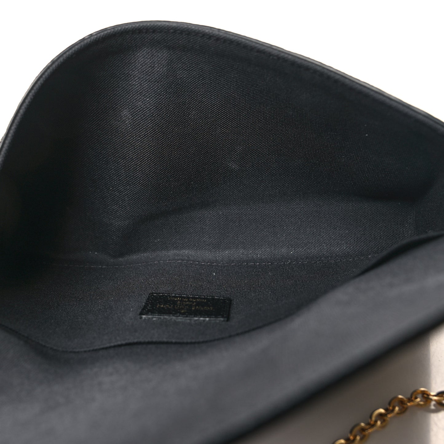 Empreinte Pochette Felicie Chain Wallet Black
