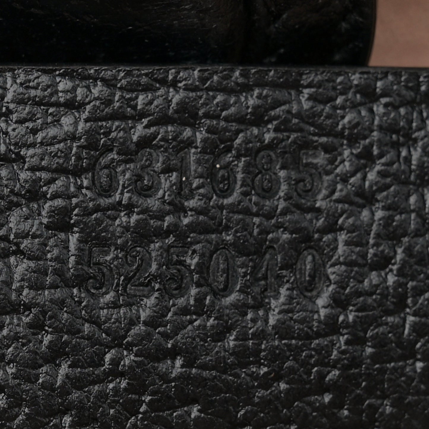 Textured Calfskin Web Medium Ophidia Shopping Tote Black