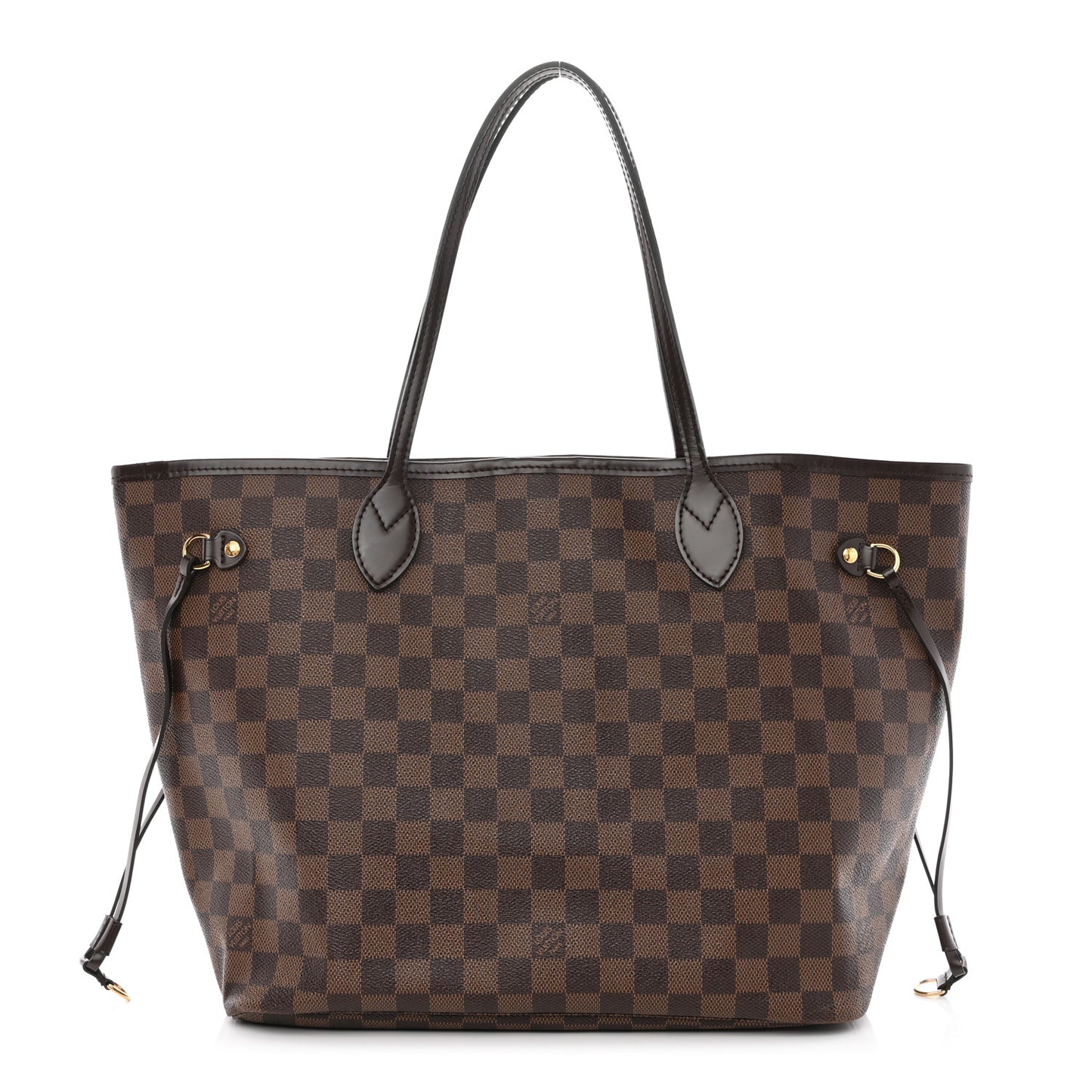 Damier Ebene Neo Neverfull MM Rose Ballerine