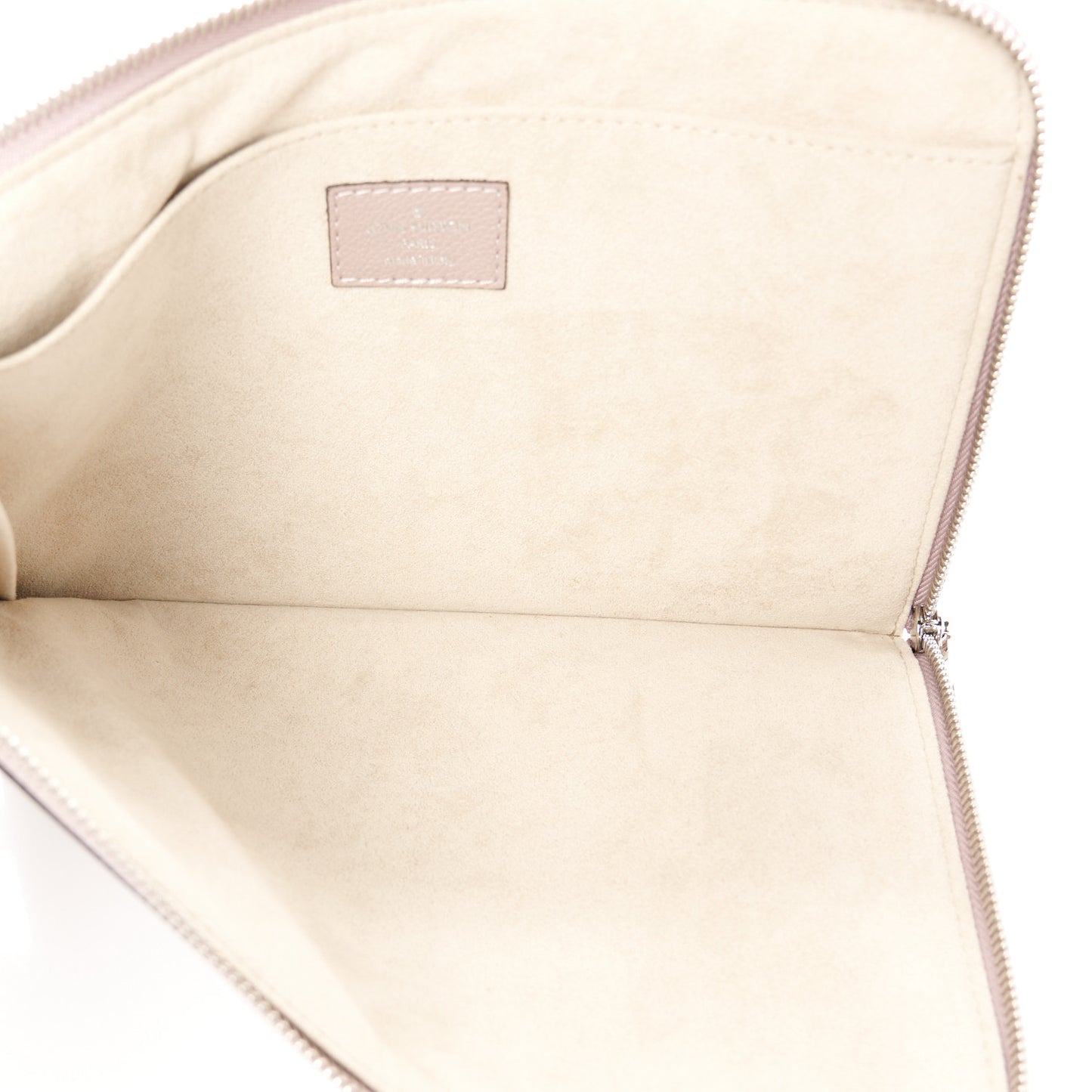 Calfskin Pochette Jour PM Clutch Taupe